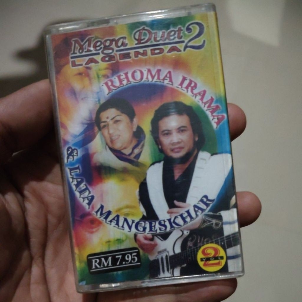 kaset pita import rhoma irama mega duet