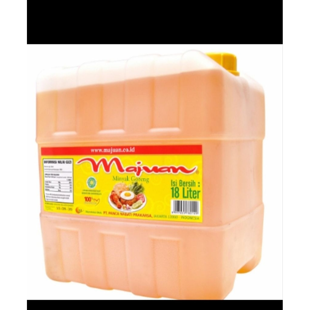 Minyak goreng Majuan 18 liter