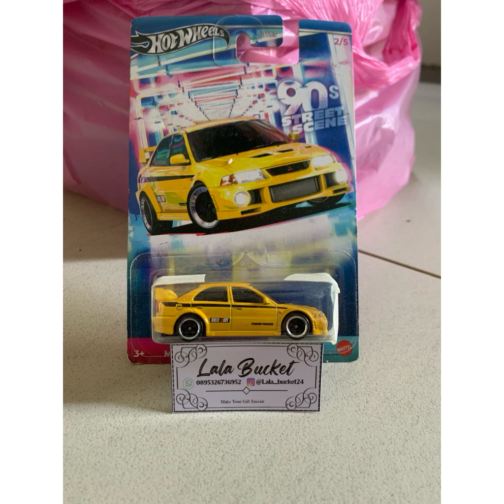 hotwheels lancer evo 90s