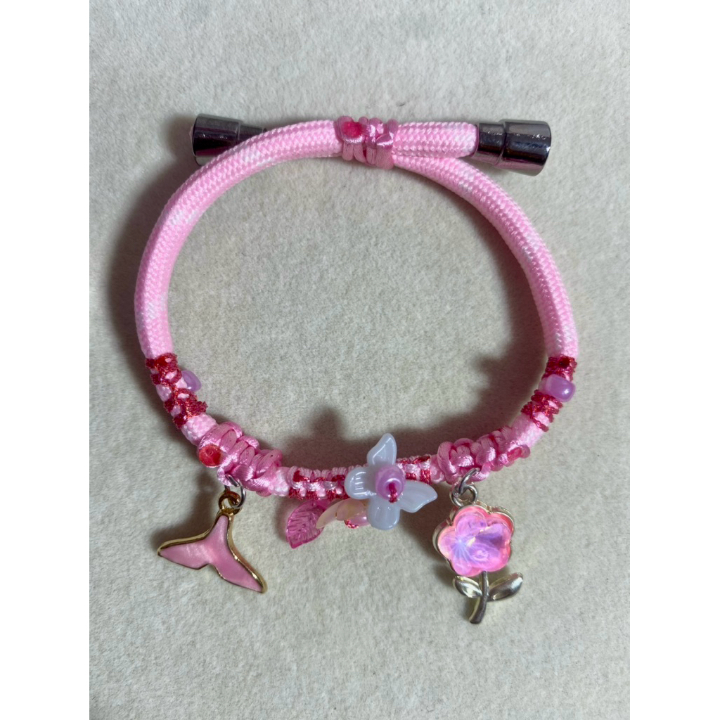 gelang tali paracord charm