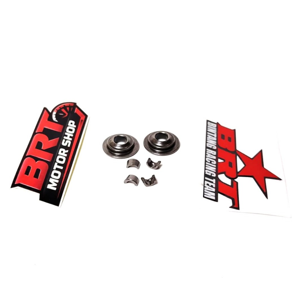 RETAINER SET UNIVERSAL & KUKU KLEP BRT 5MM Retenir Set Racing Shim Klep Batang 5 mm