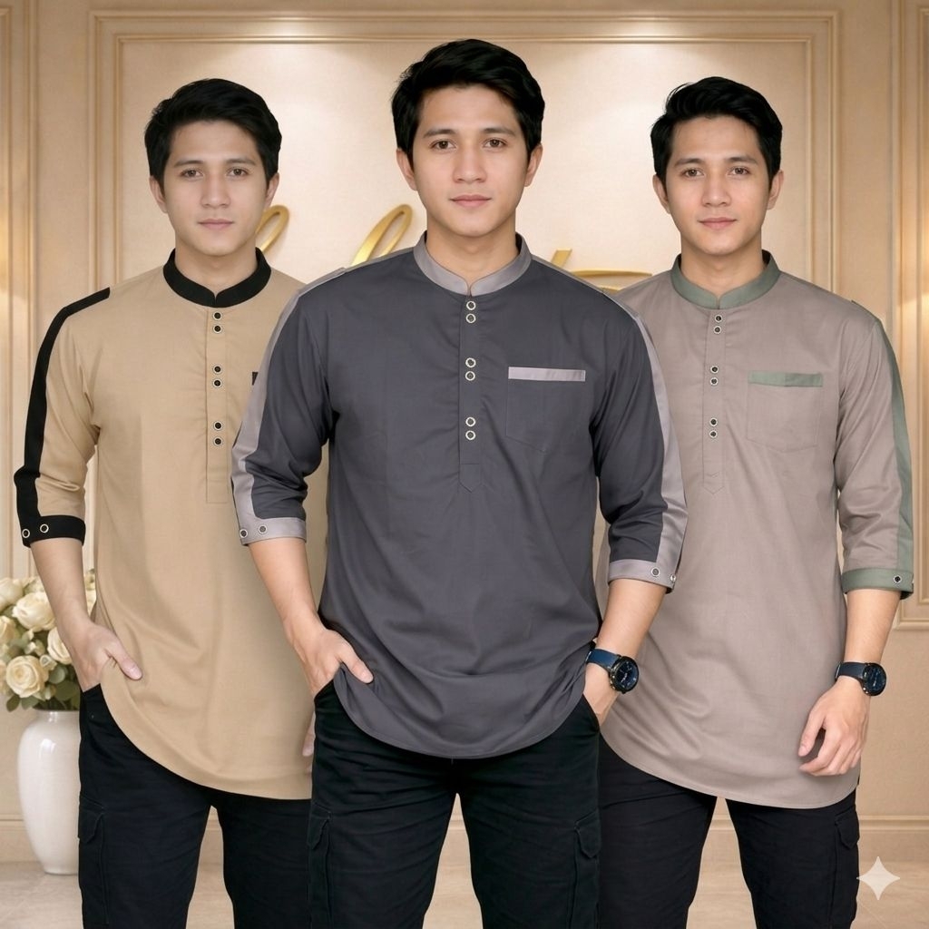 BAJU KOKO ZAKA/BAJU KOKO QURTA PRIA