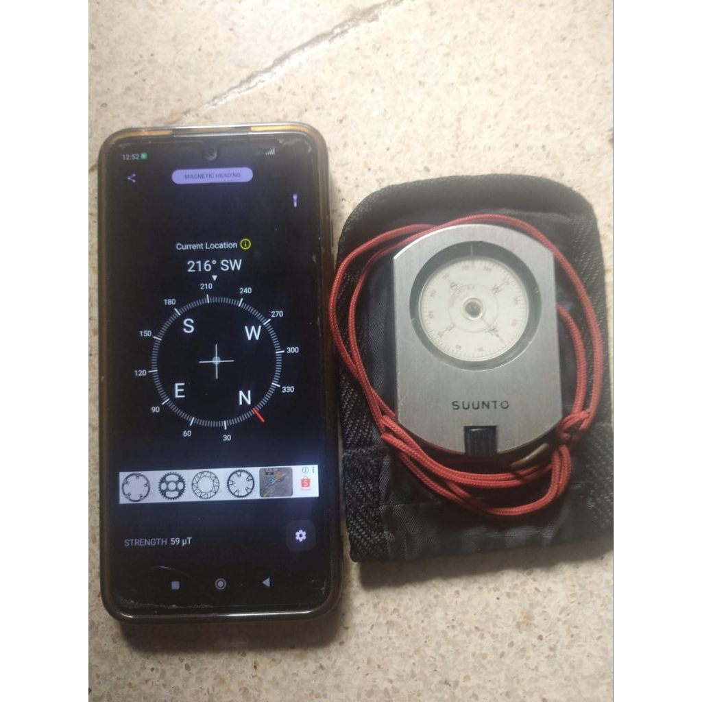 Kompas suunto KB14 second