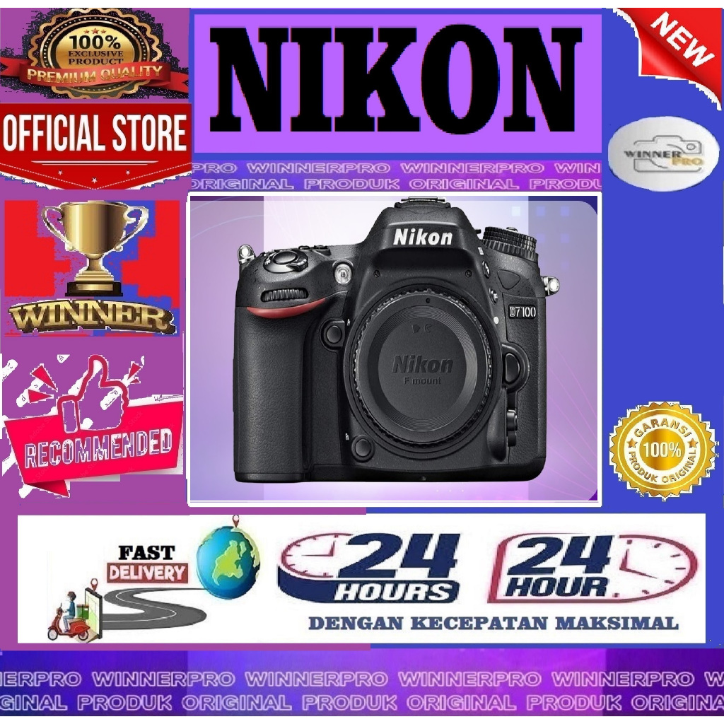 Kamera Nikon D7100 Body Only
