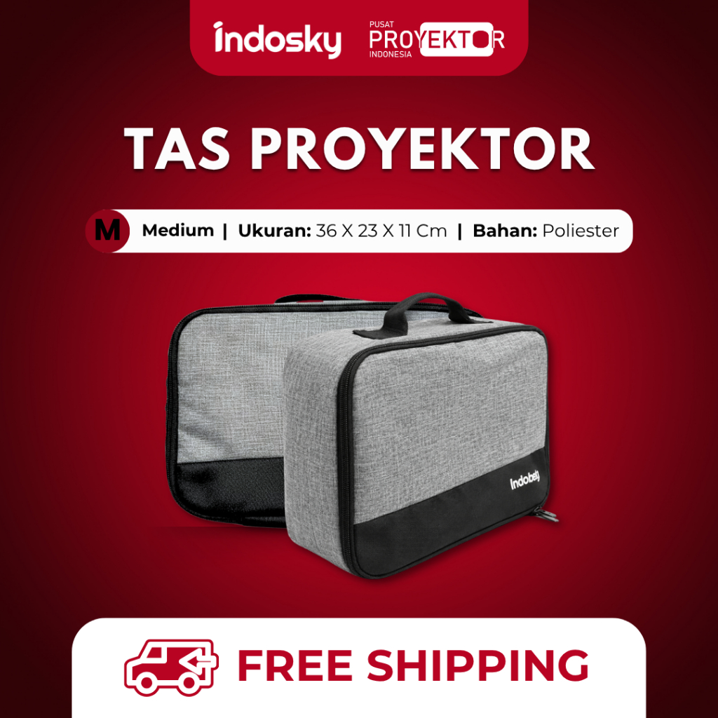 PPI - Tas Proyektor Indosky | Tas Proyektor Mini | Tas Projector | Projector Bag | Indosky Projector