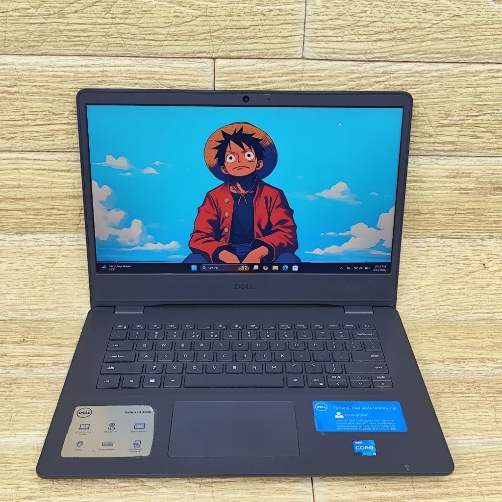 Laptop 2nd DELL Vostro 14 3400 Core I3-1115G4 Ram 8GB SSD 256GB FHD