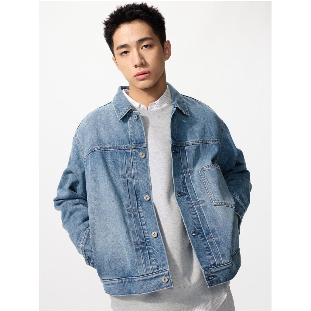 Jaket Trucker Denim UNIQLO