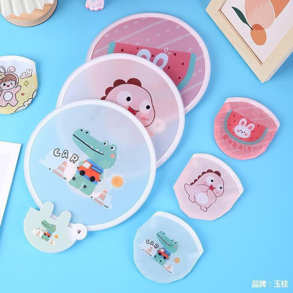 [ VINSCORNER ] KIPAS TANGAN LIPAT / KIPAS LIPAT / KIPAS TANGAN / KIPAS TANGAN KARAKTER / KIPAS TANGA