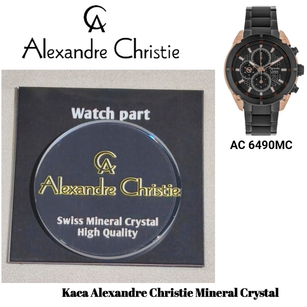 Kaca Jam Tangan Alexandre Christie AC 6490 MC