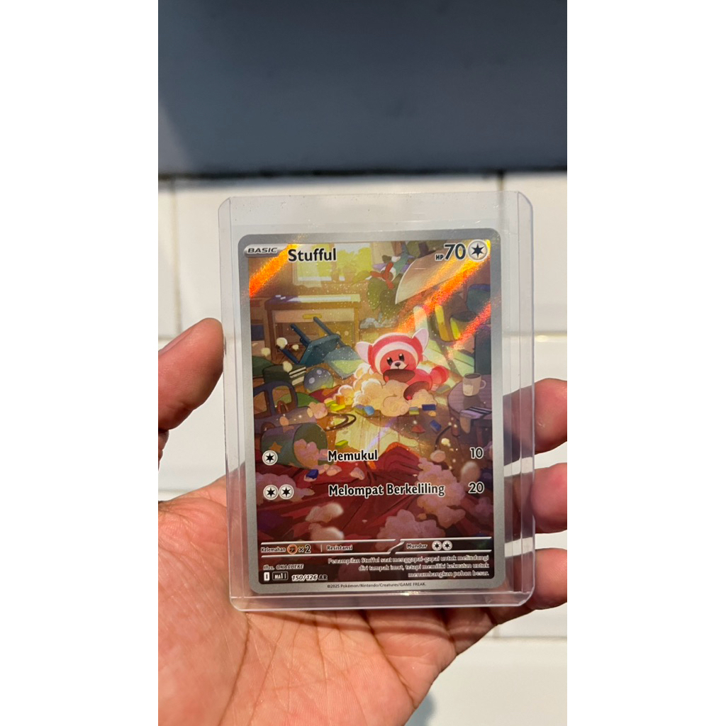 Kartu Pokemon || Stufful AR || Mega Impian Ex