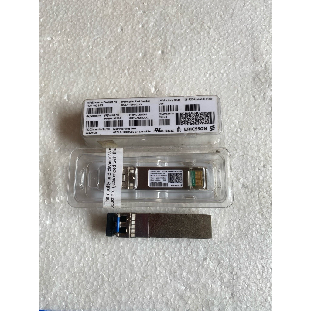 SFP+ 10G 1310nm LR lc duplex Singlemode Compatible PC Server X86 Mikrotik Router Switch