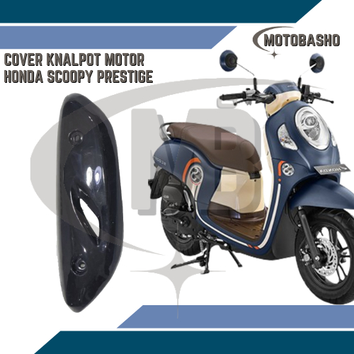 Cover Knalpot Motor Honda Scoopy Prestige 2021 MOTOBASHO