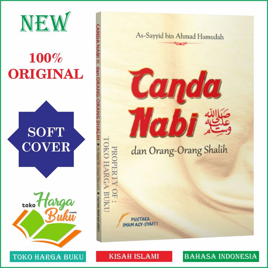 Canda Nabi dan Orang-Orang Shalih ORIGINAL Buku Cerita dan Kisah Nabi Muhammad Rasulullah dengan Sha
