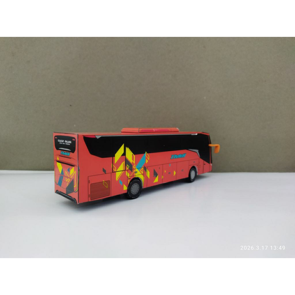 Miniatur Bus Tividi Jetbus 5/JB5 Orange