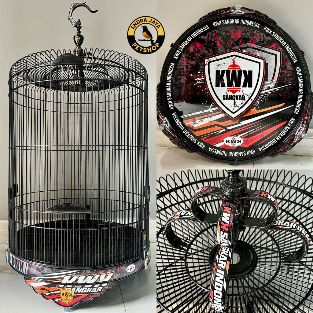 SANGKAR MURAI PREMIUM KWK DECAL