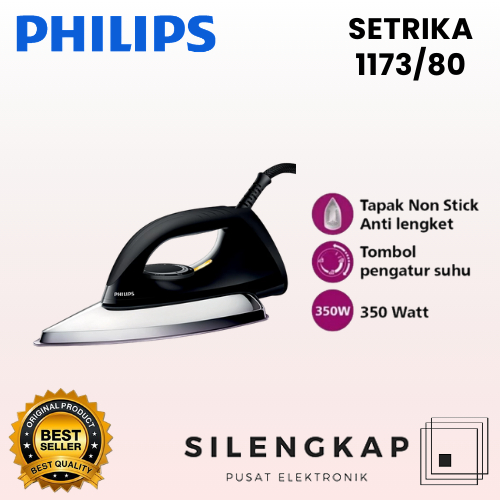 Philips Setrika HD-1173 ORIGINAL / HD 1173