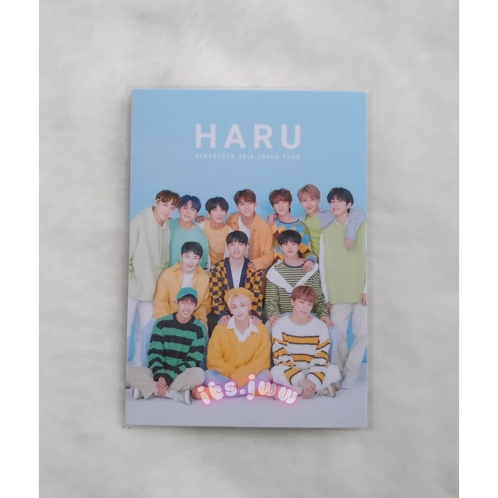 Official Seventeen Haru OT13 Trading Card / TC