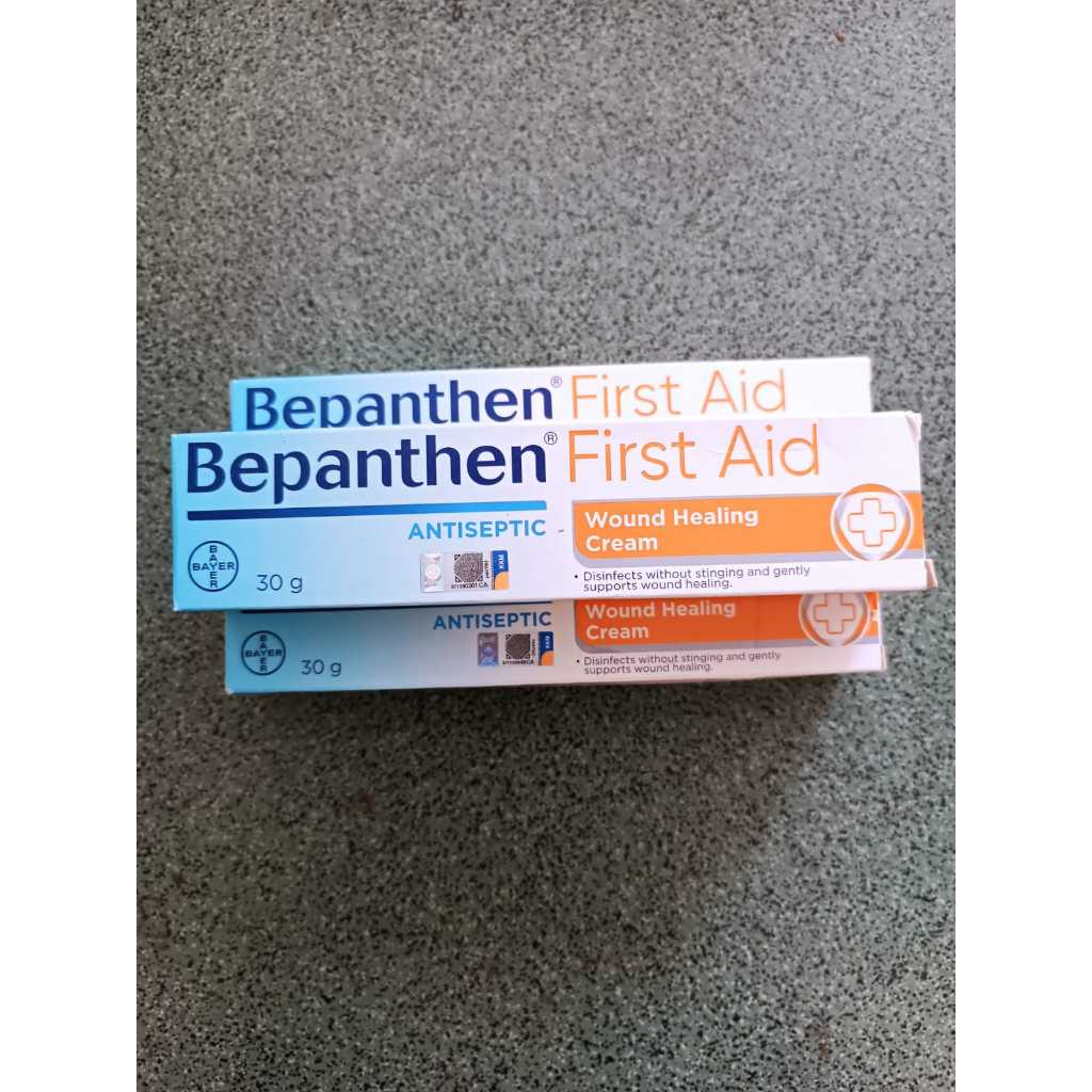 Bepanthen First Aid Cream Antiseptic Wound Healing Cream (30g) | Salep Luka Infeksi
