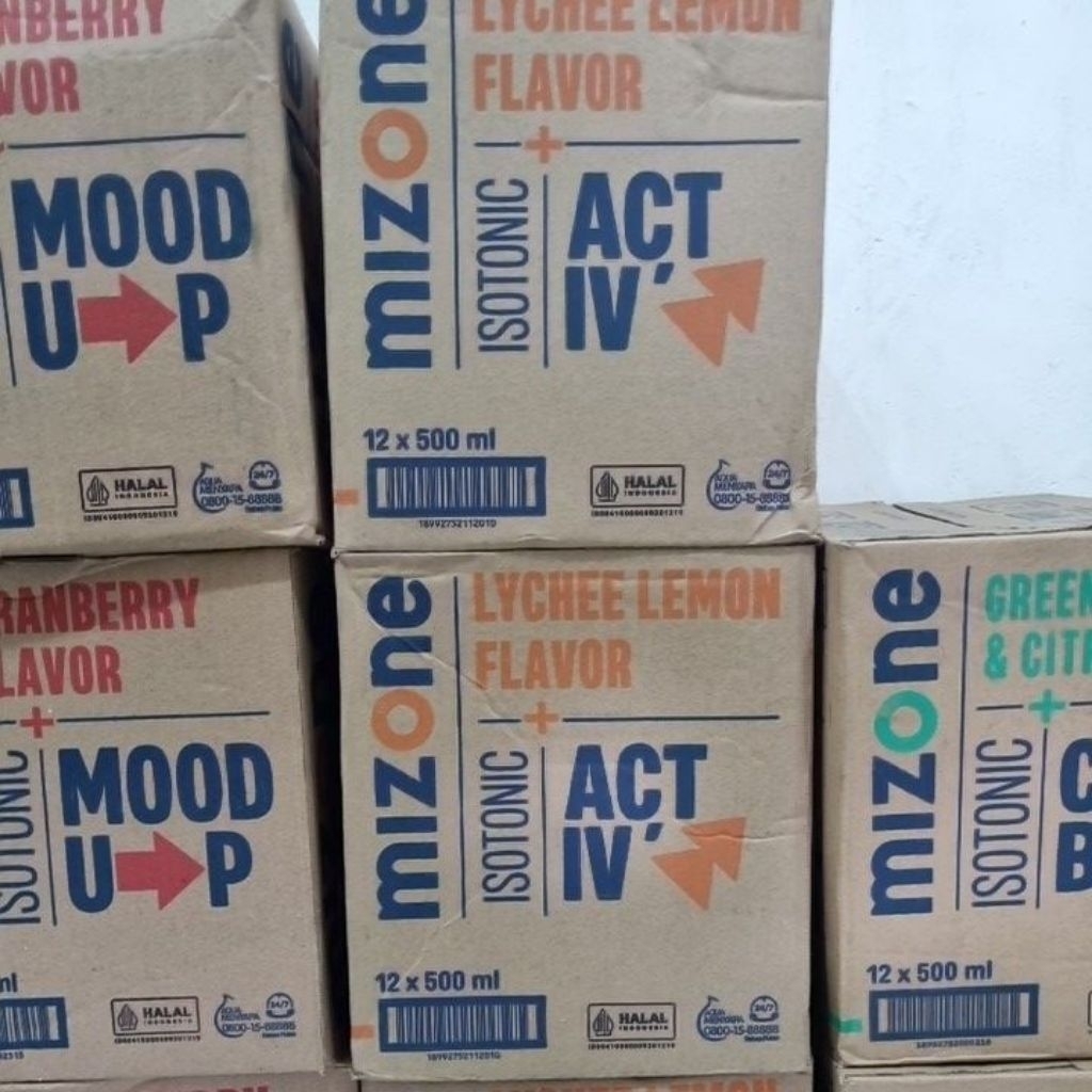 MIZONE, 1 DUS ISI 12 BOTOL (KHUSUS INSTANT/SAMEDAY)