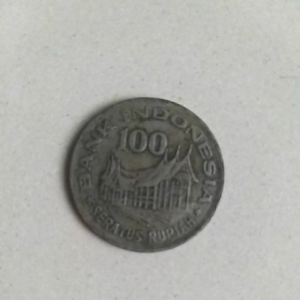 uang koin lama indonesia Rp. 100 - 1978, harga tertera untuk 1 koin