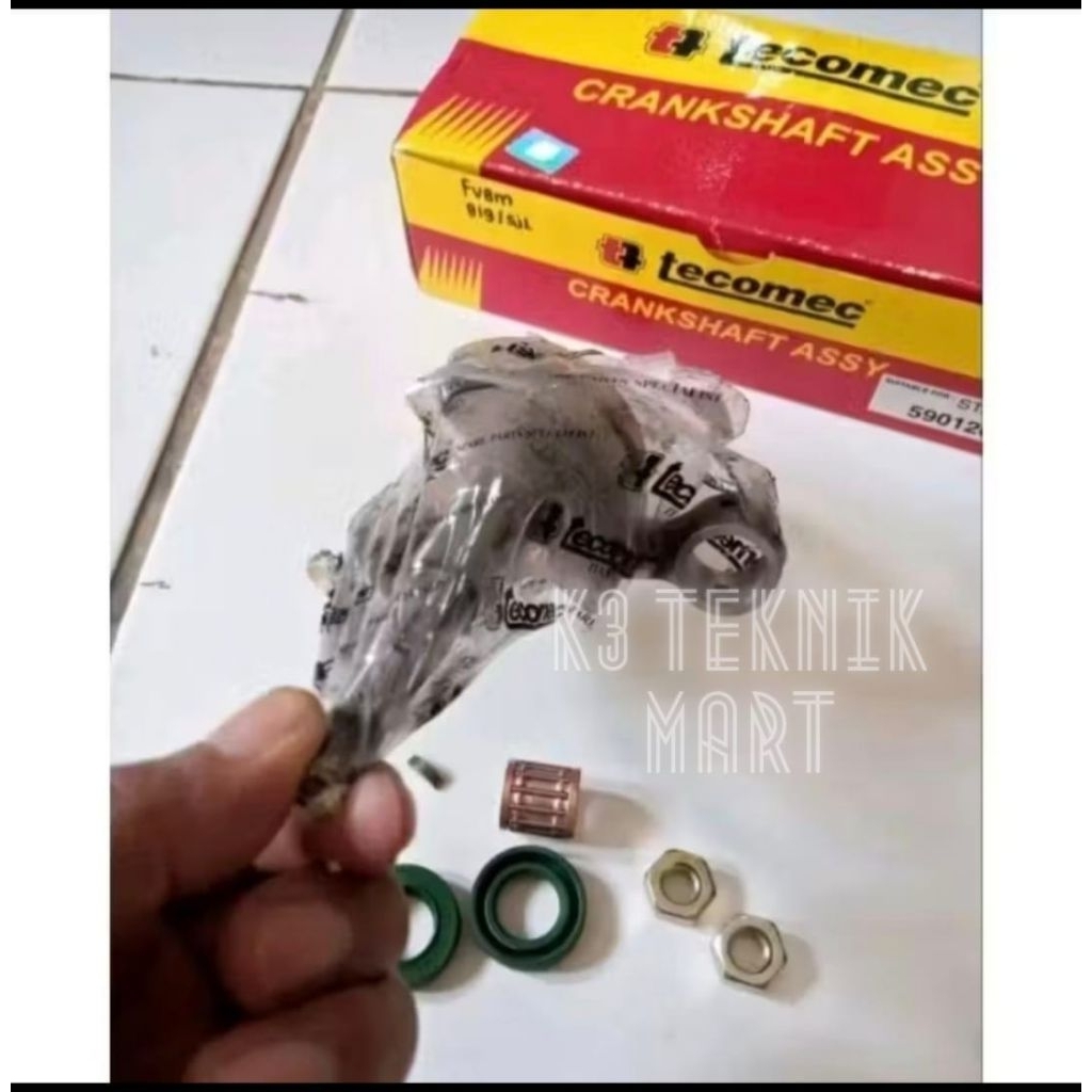 crankshaft Assy tecomec 070 Kruk as senso besar 070 tecomec askruk sinso tecomec 070 askrup senso be
