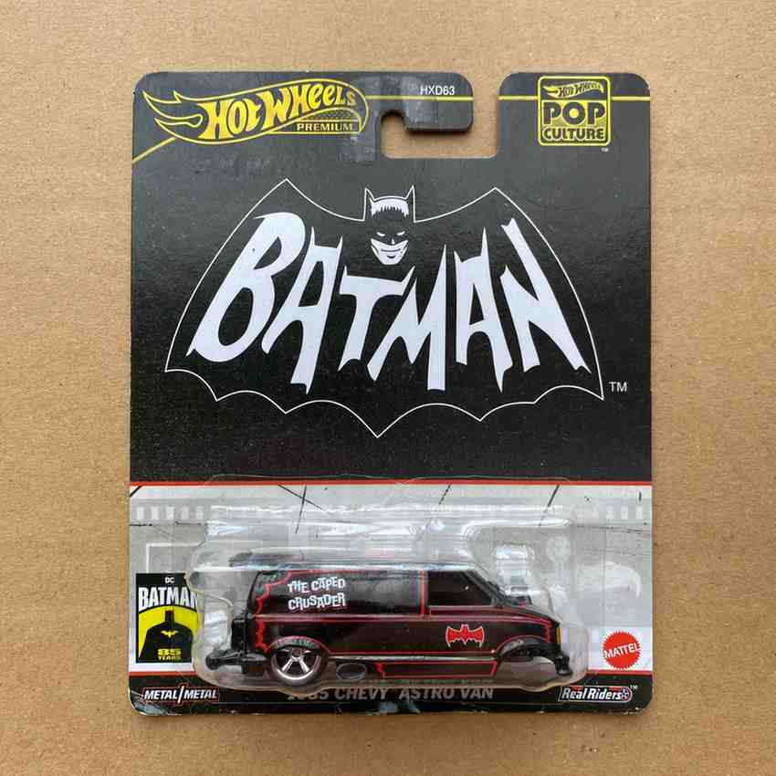 Hot Wheels Premium Pop Culture Batman - '85 Chevy Astro Van (Real Riders) 2024 - DEFECT