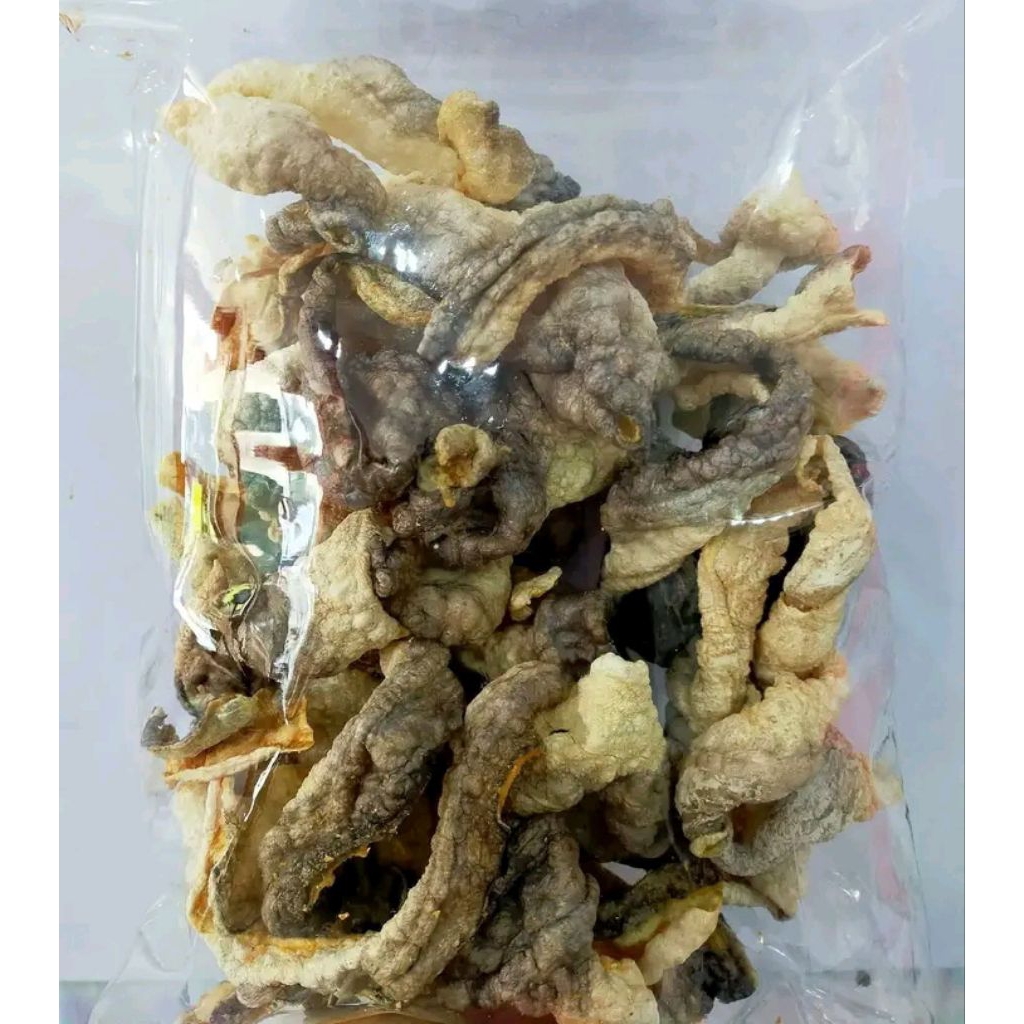 kerupuk kulit ikan jamal khas Indramayu