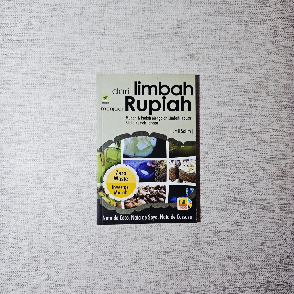 Buku Dari Limbah Menjadi Rupiah: Emil Salim