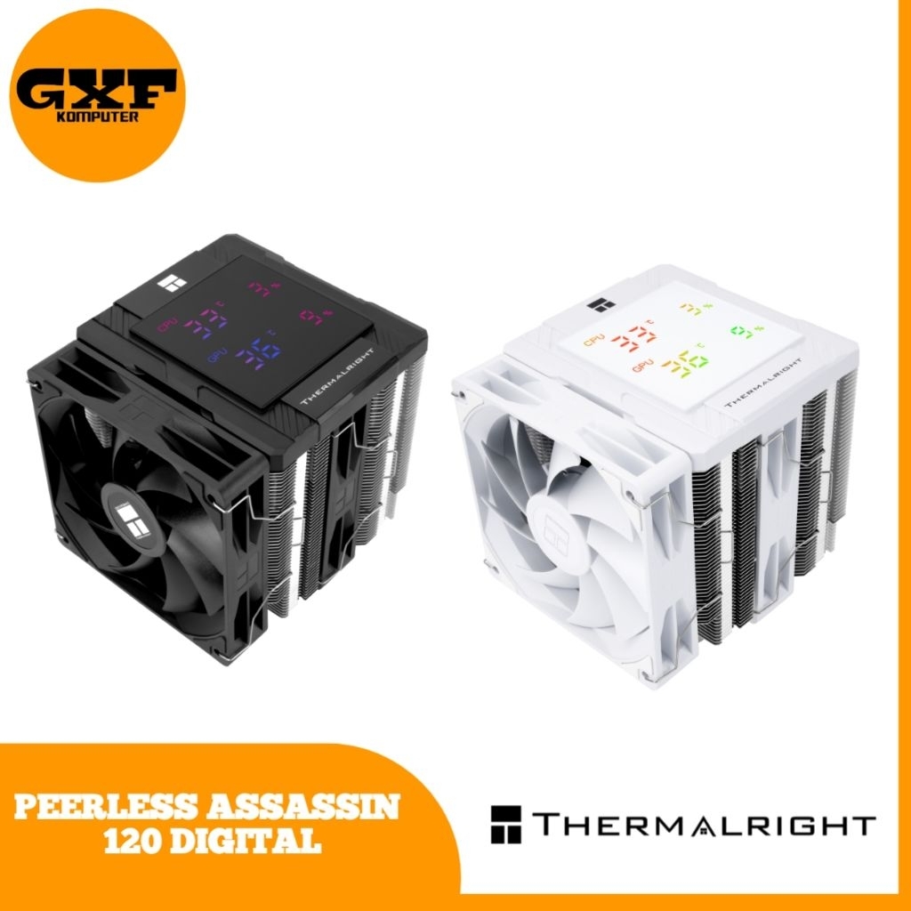 THERMALRIGHT PEERLESS ASSASSIN 120 DIGITAL (1X 120MM FAN + 6X HEATPIPES + DIGITAL DISPLAY)
