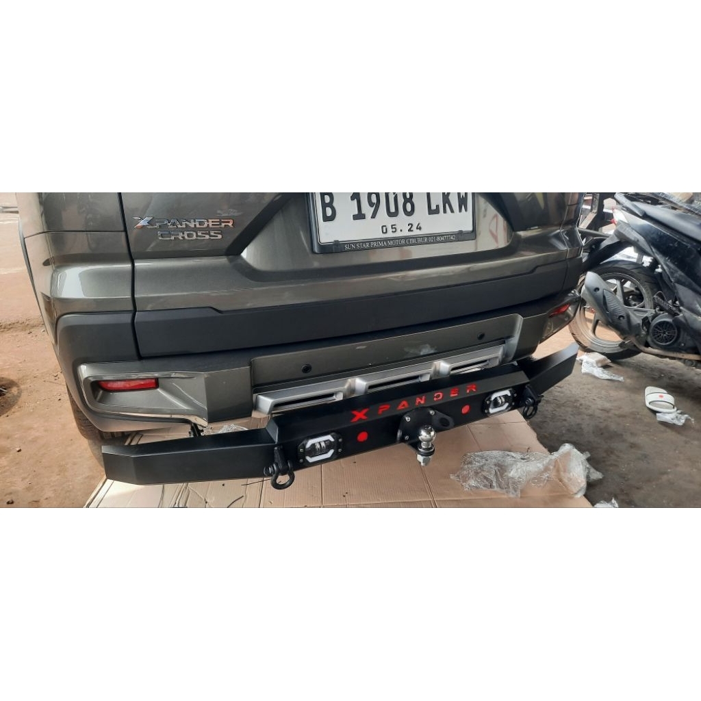 Paket Tanduk Bumper Depan/Towing Depan & Belakang Xpander/Xpander cross 2018-2026