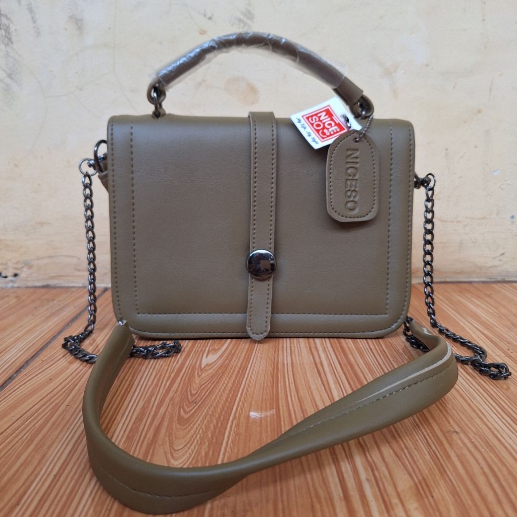 Tas wanita nice so warna milo | sling bag | tas murah