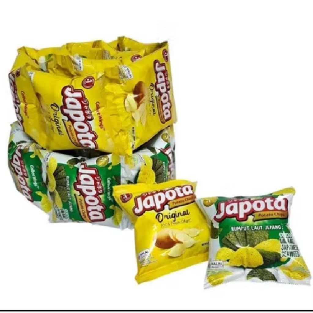 Jajanan Khas Indonesia - Warna Japota, japota renceng per 10 pcs