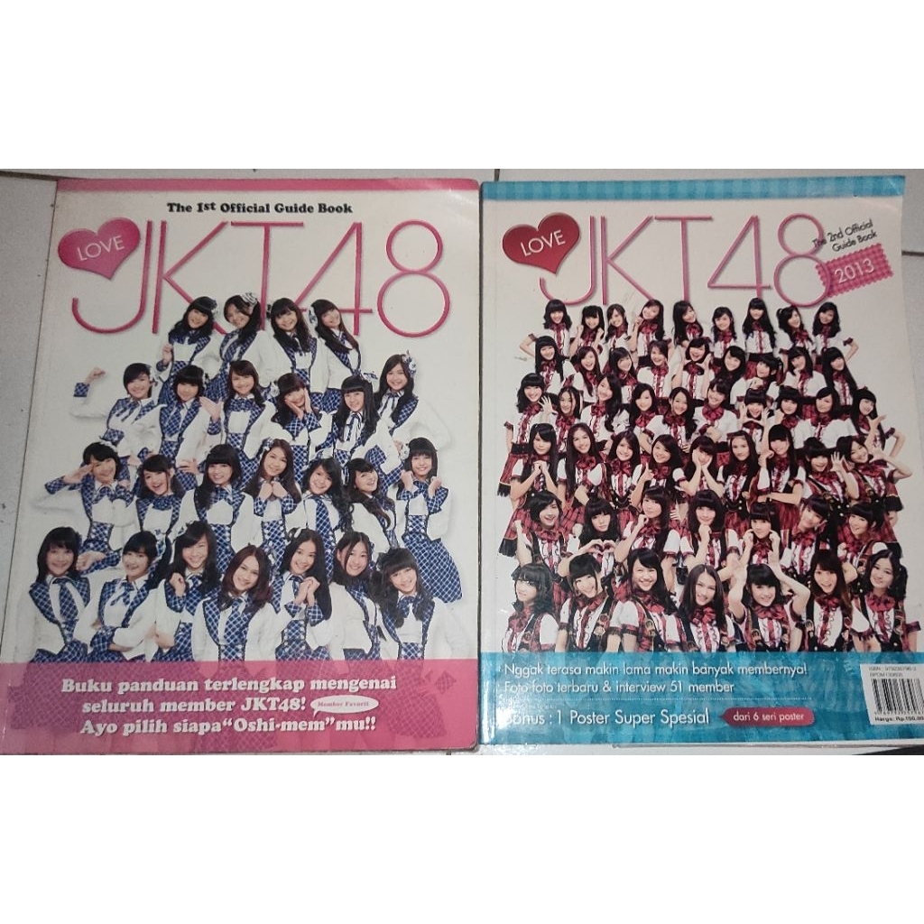 official guide book jkt48 vol 1 & 2