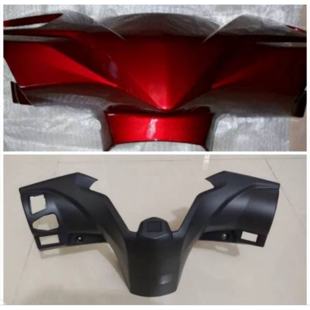batok depan belakang motor beat fi warna merah
