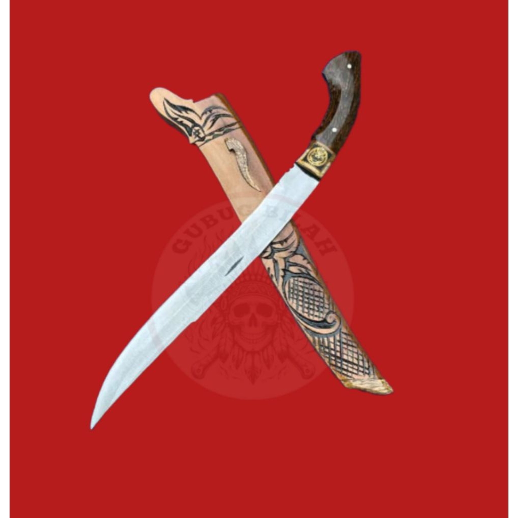 PISAU SEMBELIH ZELSA UKIR KAYU RASAMALA