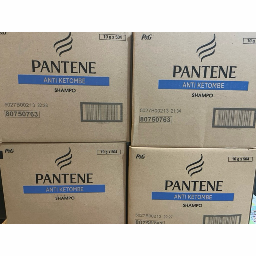 [ 1 DUS ] SHAMPOO PANTENE BIRU ANTI KETOMBE SACHET / SAMPO PANTENE BIRU RENCENGAN