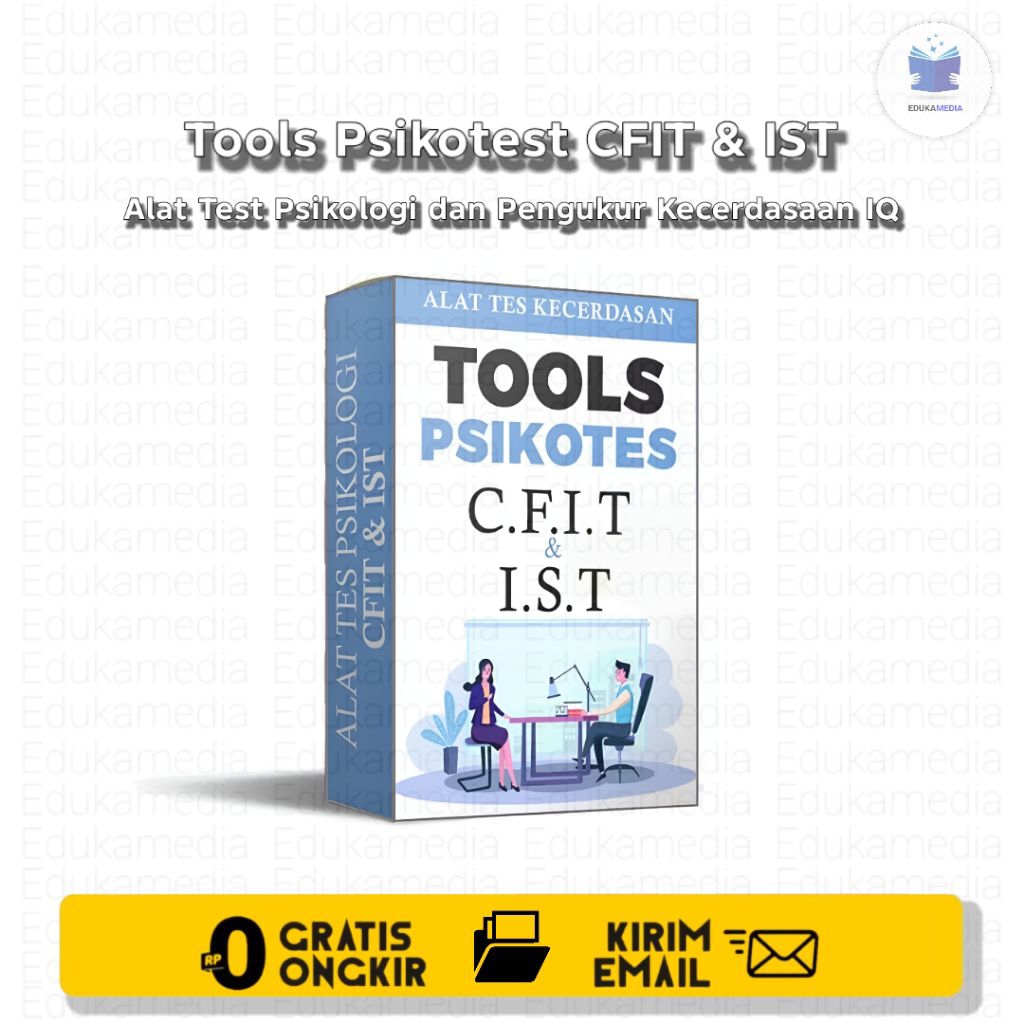 Tools Psikotes CFIT & IST - Alat Tes Psikologi dan Pengukur Kecerdasan IQ