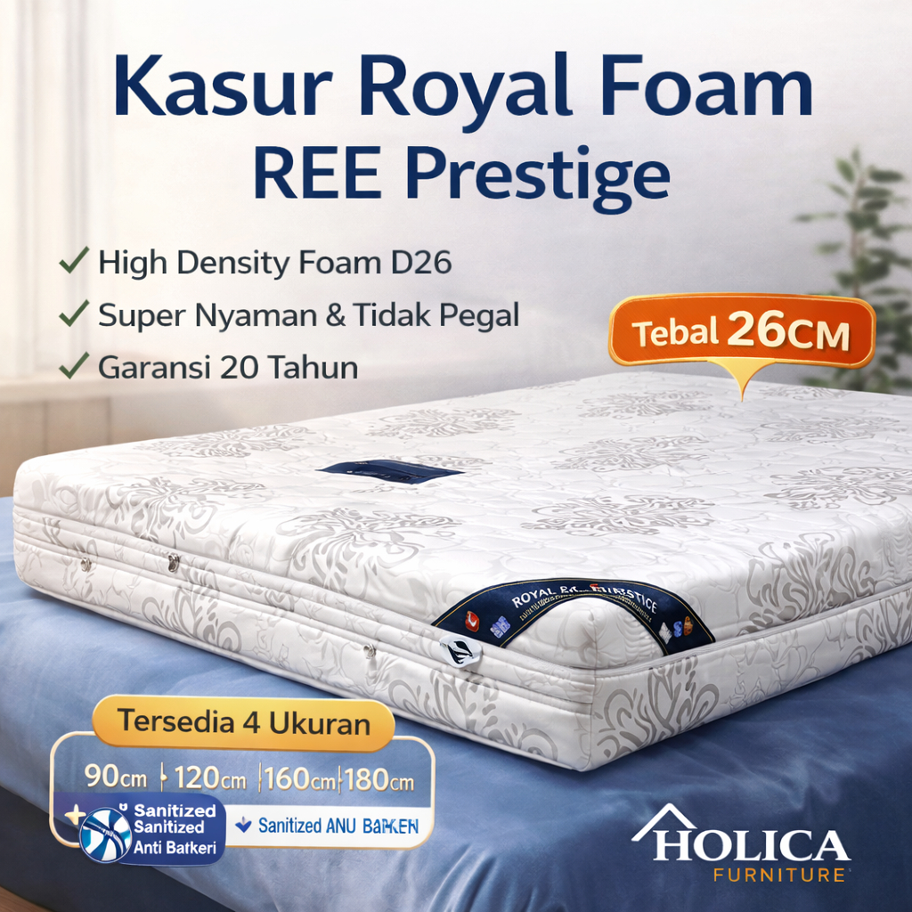 Kasur Premium Busa Royal Foam Super Premium Royal Exclusive Prestige