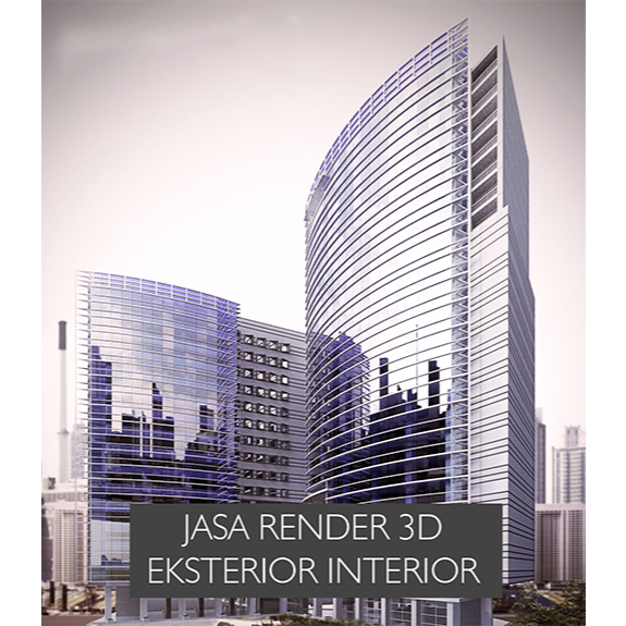 JASA RENDER DESAIN RUMAH 3D EKSTERIOR INTERIOR