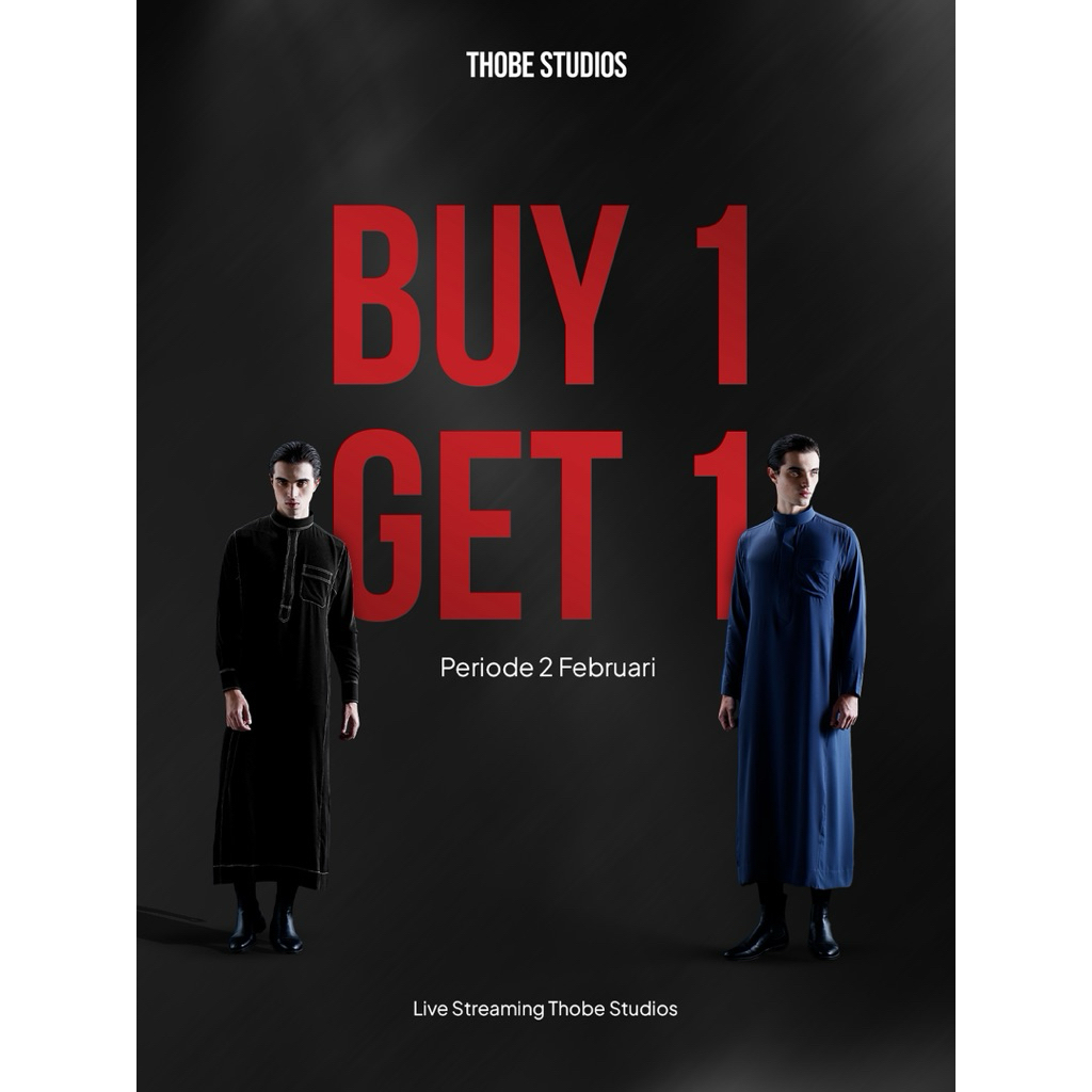 Buy 1 Get 1 Thobe Studios