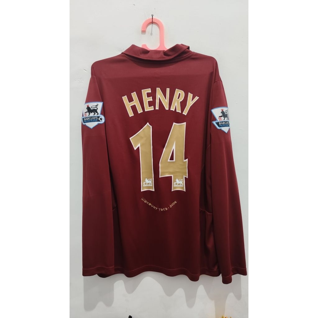 jersey Retro Ars3n@l Henry size XL