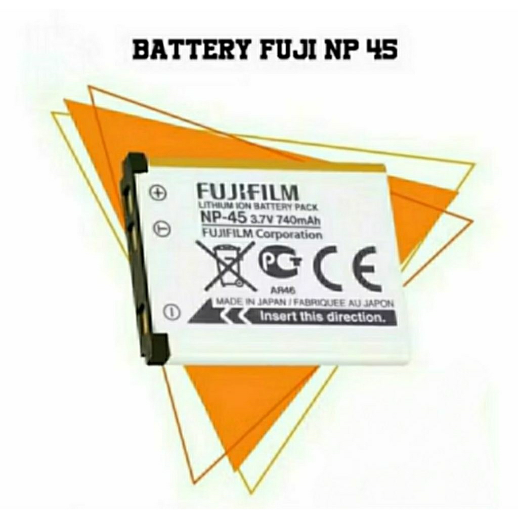 Battery FujiFilm NP45 NP-45 for J250 JV300 JX700 Intax Mini 90 XP90