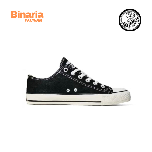 Sepatu Pria Warrior Sparta LC Original Warna Hitam Putih