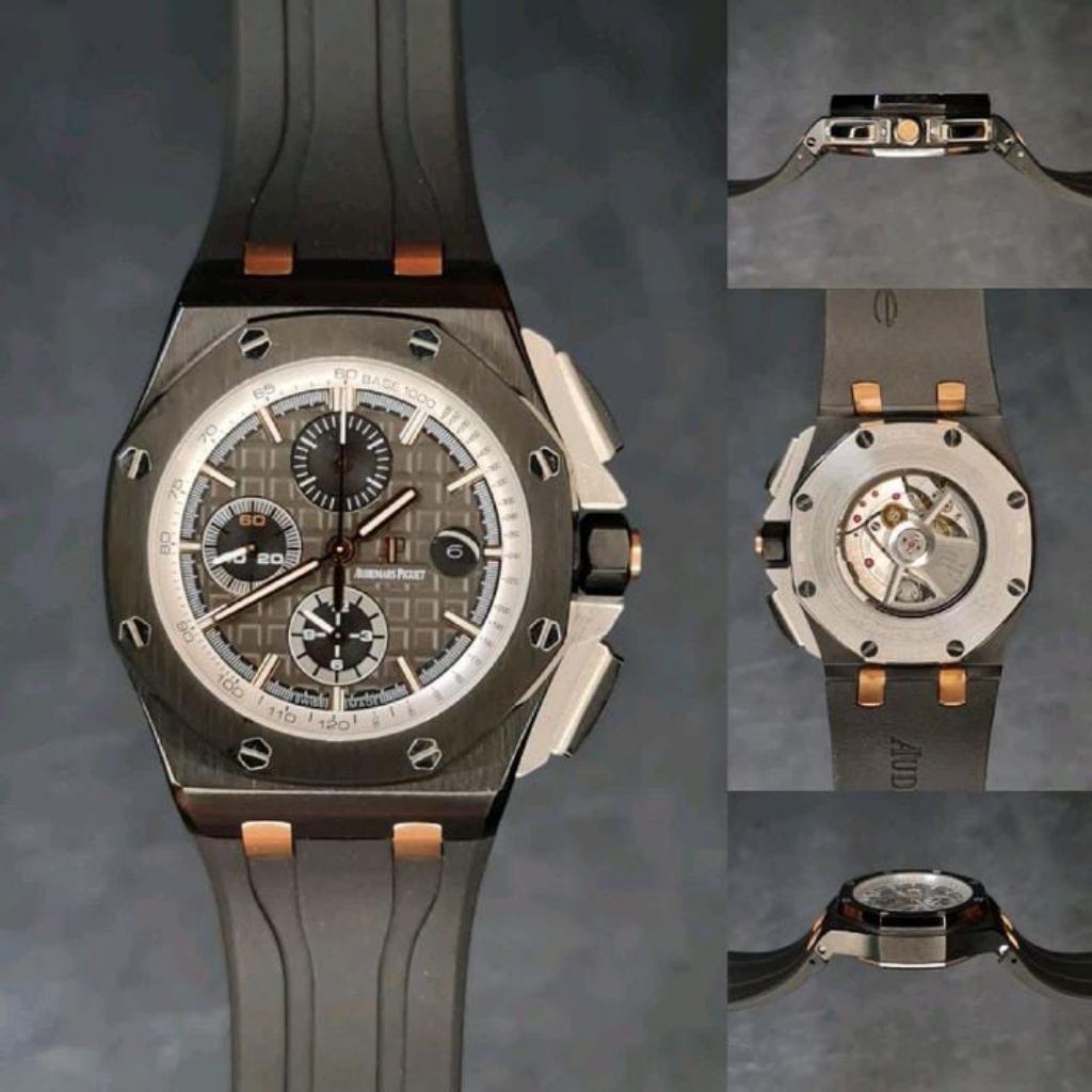 JAM TANGAN AP NOVELTY GERMANY AUTOMATIC CHRONOGRAPH DM 44MM JAM TANGAN OTOMATIS TERBARU