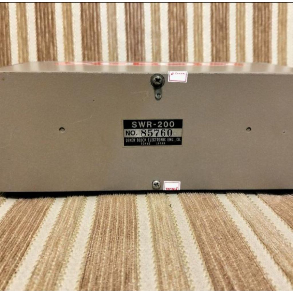SWR meter Oskerblock SWR-200 HF VHF UHF
