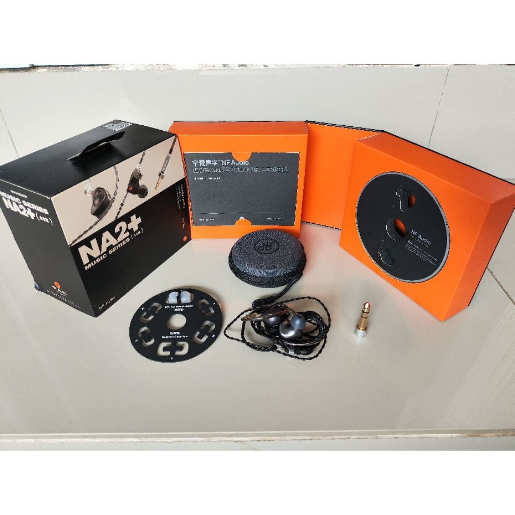 NFAudio NA2+ IEM Karakter Netral Cocok Untuk Monitoring, Second Bekas Preloved Fullset