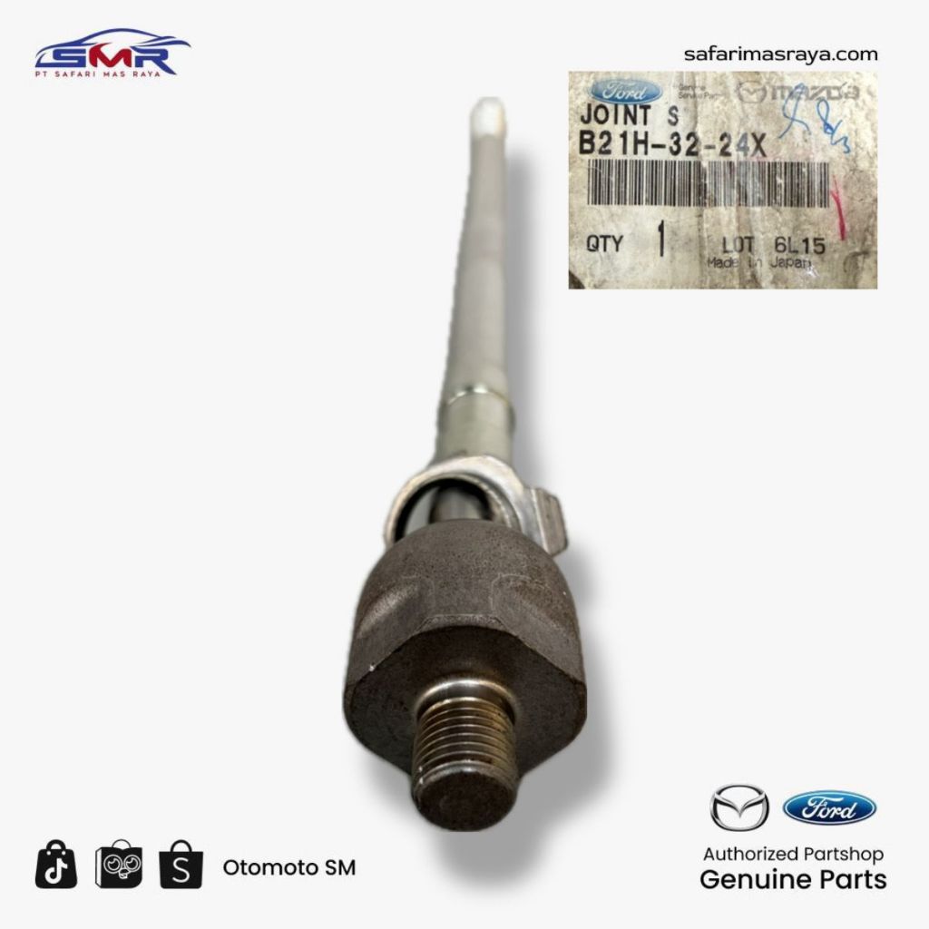 Long Tierod Rack End Set Mazda 323 Familia Original B21H3224X/25X