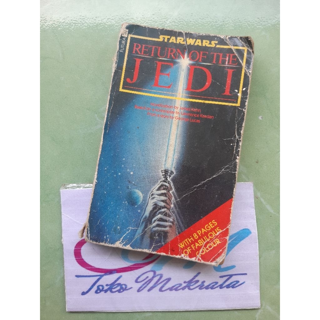 buku novel STAR WARS RETURN OF THE JEDI import jadul lawas lama langka