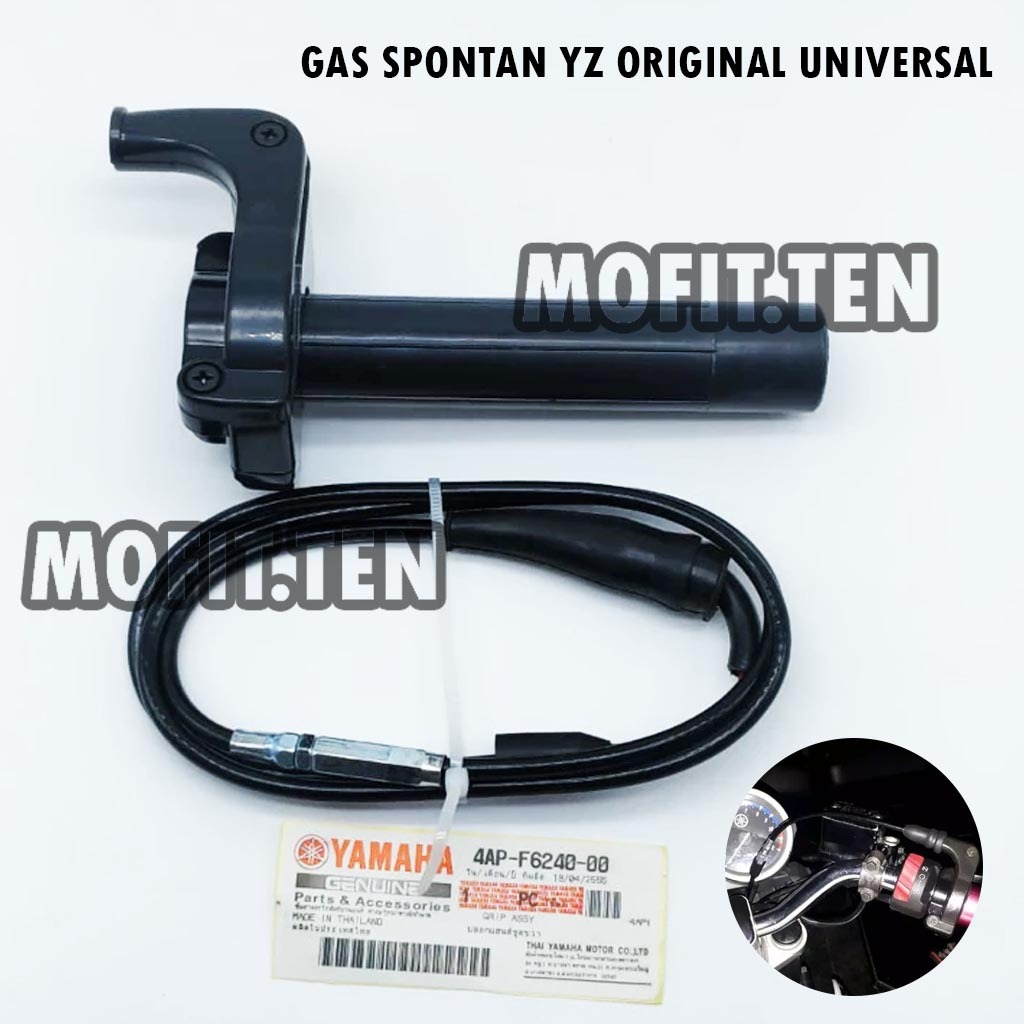 GAS SPONTAN YAMAHA YZ ORIGINAL RX KING RXZ CBR SATRIA FU CBR dll