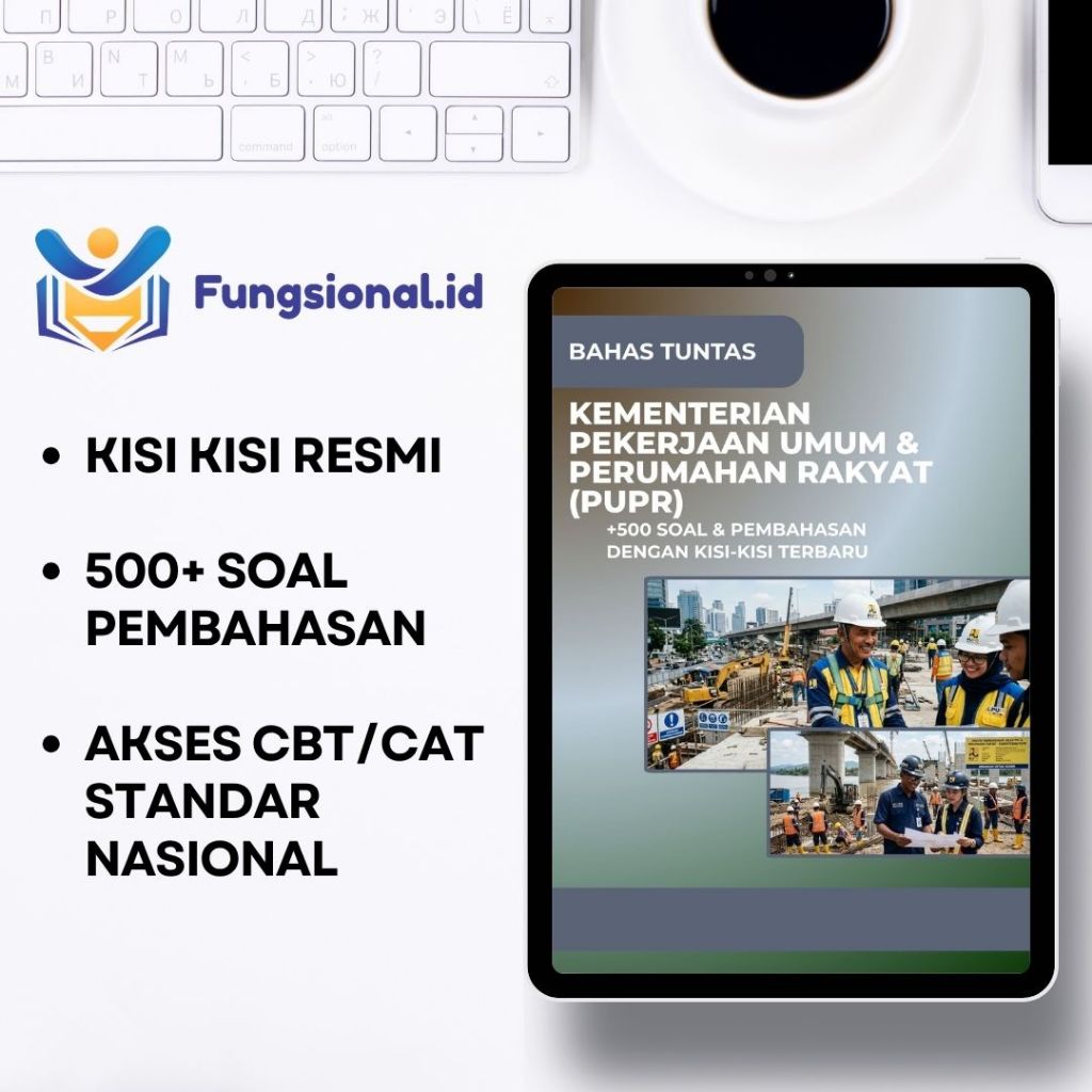 Bank Soal Pengendali Pranata Kementerian Pekerjaan Umum & Perumahan Rakyat (PUPR) + Kunci Jawaban - 